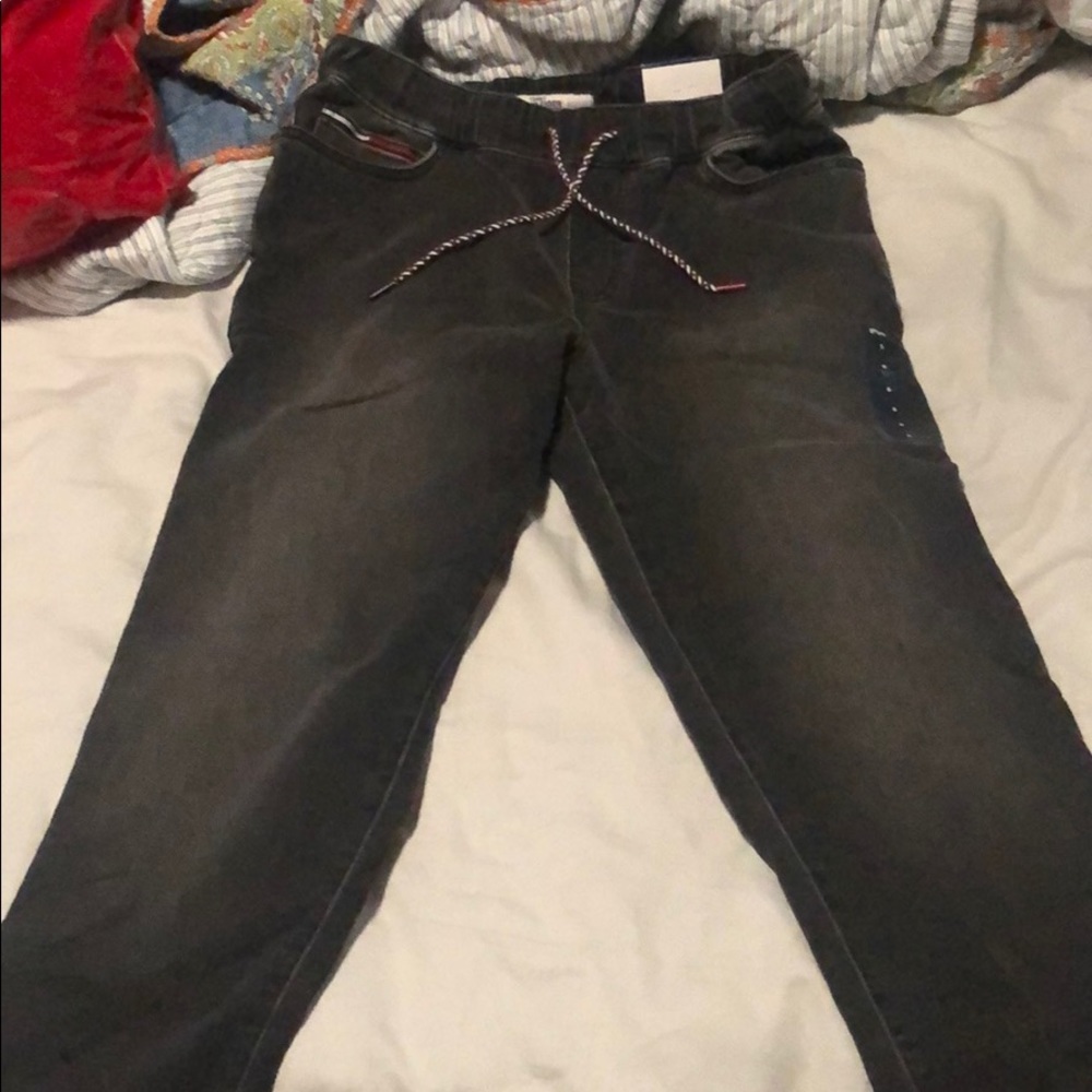 BRAND NEW TOMMY HILFIGER TAPE DENIM JOGGERS